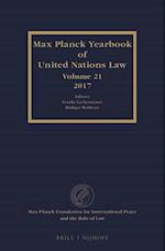 Max Planck Yearbook of United Nations Law, Volume 21 (2017)