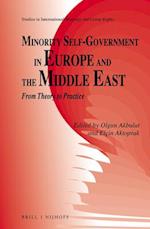 Minority Self-Government in Europe and the Middle East