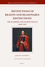 Distinctions of Reason and Reasonable Distinctions