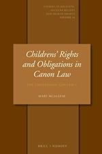 Children's Rights and Obligations in Canon Law