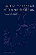 Baltic Yearbook of International Law, Volume 17 (2017 & 2018)