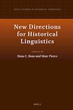 New Directions in Historical Linguistics
