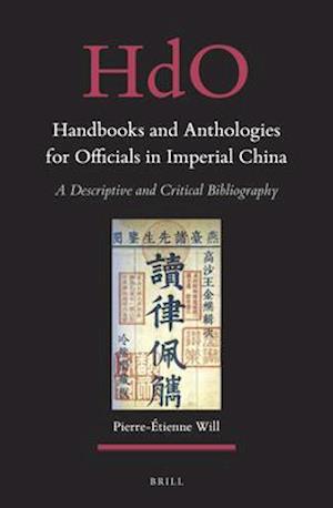 Handbooks and Anthologies for Officials in Imperial China