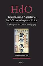 Handbooks and Anthologies for Officials in Imperial China