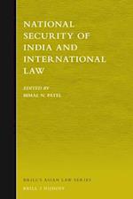 National Security of India and International Law