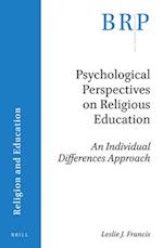 Psychological Perspectives on Religious Education