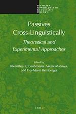 Passives Cross-Linguistically