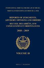 Reports of Judgments, Advisory Opinions and Orders/ Receuil Des Arrets, Avis Consultatifs Et Ordonnances, Volume 18 (2018-2019)