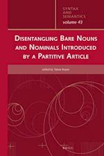 Disentangling Bare Nouns and Nominals Introduced by a Partitive Article