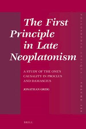 The First Principle in Late Neoplatonism