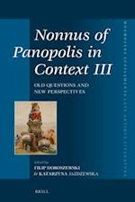 Nonnus of Panopolis in Context III