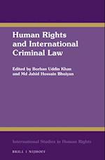 Human Rights and International Criminal Law