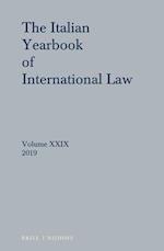 Italian Yearbook of International Law 29 (2019)