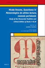 Nicole Oresme, Questiones in Meteorologica Ultimam Lecturam, Recensio Parisiensis