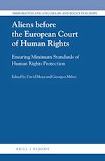 Aliens Before the European Court of Human Rights