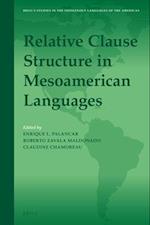 Relative Clause Structure in Mesoamerican Languages