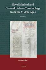 Novel Medical and General Hebrew Terminology from the Middle Ages