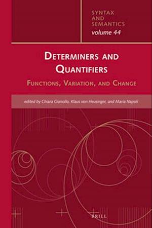 Determiners and Quantifiers