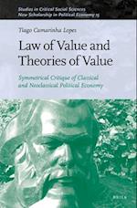 Law of Value and Theories of Value