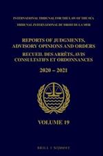 Reports of Judgments, Advisory Opinions and Orders/ Receuil Des Arrets, Avis Consultatifs Et Ordonnances, Volume 19 (2020-2021)