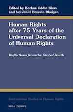 Human Rights After 75 Years of the Universal Declaration of Human Rights