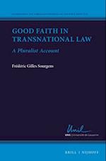 Good Faith in Transnational Law