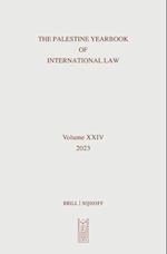 Palestine Yearbook of International Law (2023)