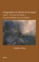 Géographies de Maylis de Kerangal