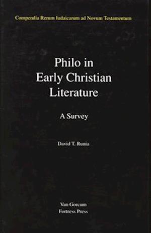 Jewish Traditions in Early Christian Literature, Volume 3 Philo in Early Christian Literature