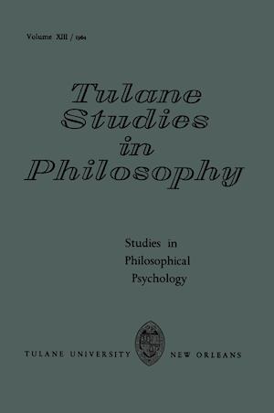 Studies in Philosophical Psychology