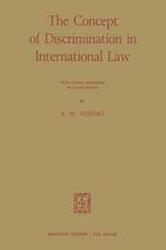 The Concept of Discrimination in International Law