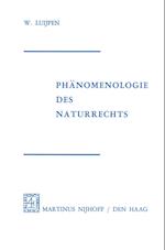 Phanomenologie DES Naturrechts