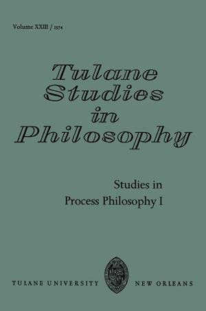 Studies in Process Philosophy I