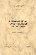 Philosophical Investigations in the U.S.S.R