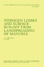 Nitrogen Losses and Surface Run-Off from Landspreading of Manures