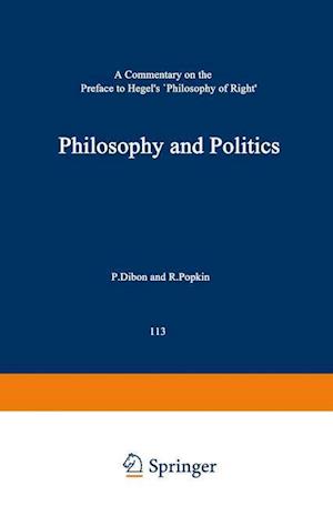 Philosophy and Politics