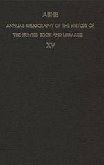 Annual Bibliography of the History of the Printed Book and Libraries