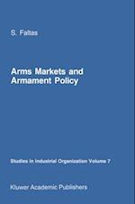 Arms Markets and Armament Policy