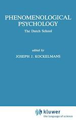 Phenomenological Psychology