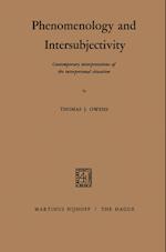 Phenomenology and Intersubjectivity