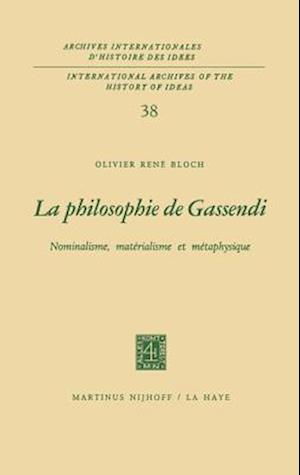 La philosophie de Gassendi