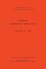 Yearbook Commercial Arbitration: Volume V - 1980