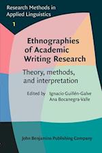 Ethnographies of Academic Writing Research