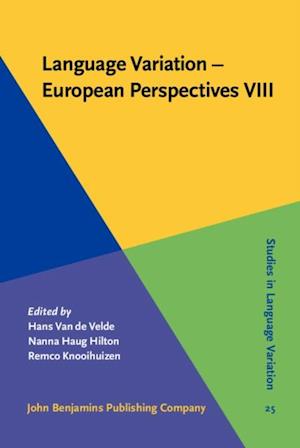 Language Variation - European Perspectives VIII