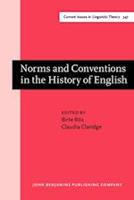Norms and Conventions in the History of English