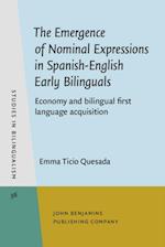 Emergence of Nominal Expressions in Spanish-English Early Bilinguals