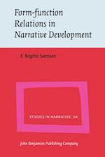 Form-function Relations in Narrative Development