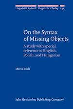 On the Syntax of Missing Objects