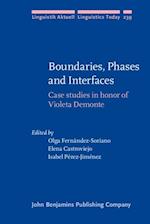 Boundaries, Phases and Interfaces