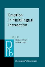 Emotion in Multilingual Interaction